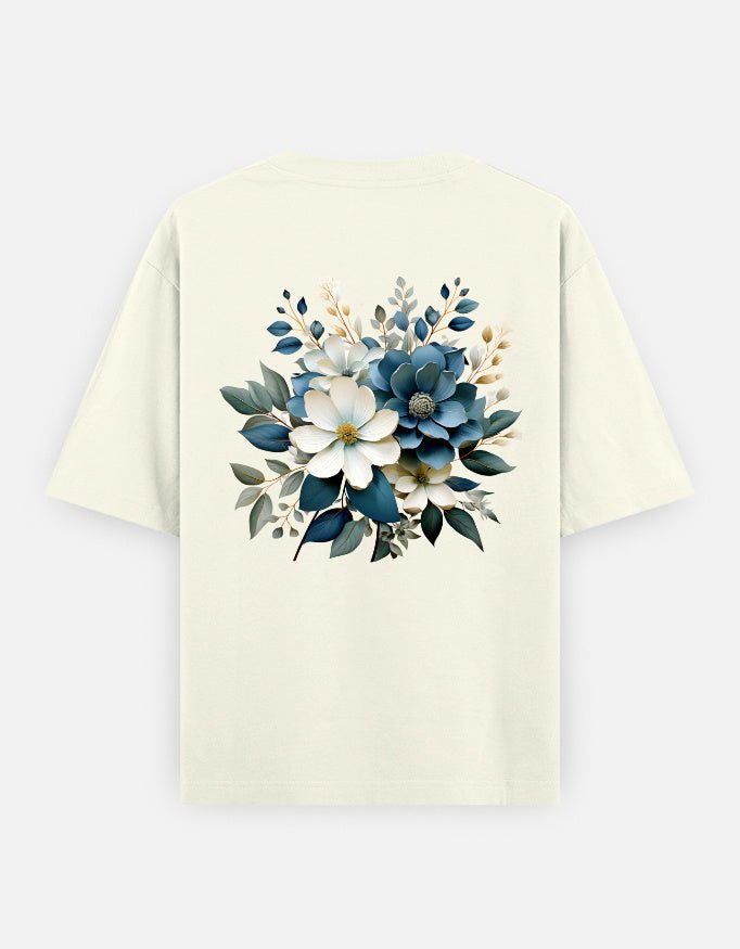 Floral|Unisex Oversized Classic T-Shirt - v-9h2k3iOOaVZW08MIMRUoubTTrQjW8XOe - KTK ZONE