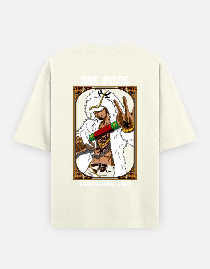 One piece | Trafalgar law| Unisex Oversized Classic T-Shirt - v-9h2k3iOOaVZV2sMOMRcqubTVrgPc9XOb - KTK ZONE