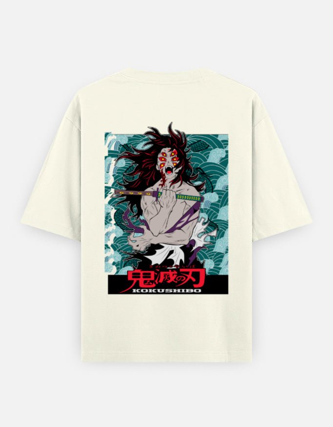 Demon slayer|kokushibo| Unisex Oversized Classic T-Shirt - v-9h2k3iOOaVZV2sMOMBMoubTVrgPf9HSc - KTK ZONE