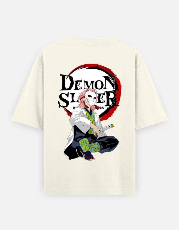 Demon slayer | Sabito | Unisex Oversized Classic T-Shirt - v-9h2k3iOOaVZV2sQLNh8subTVrw7f9HSb - KTK ZONE
