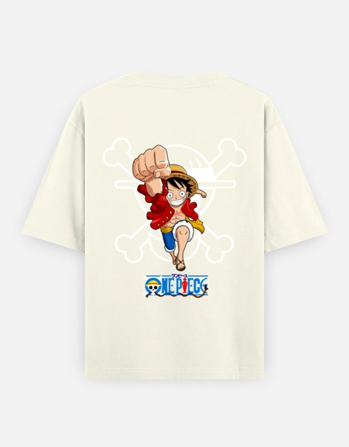 One piece | Captain Luffy | Unisex Oversized Classic T-Shirt - v-9h2k3iOOaVZV2sMOMhctubTVrgPd9nea - KTK ZONE