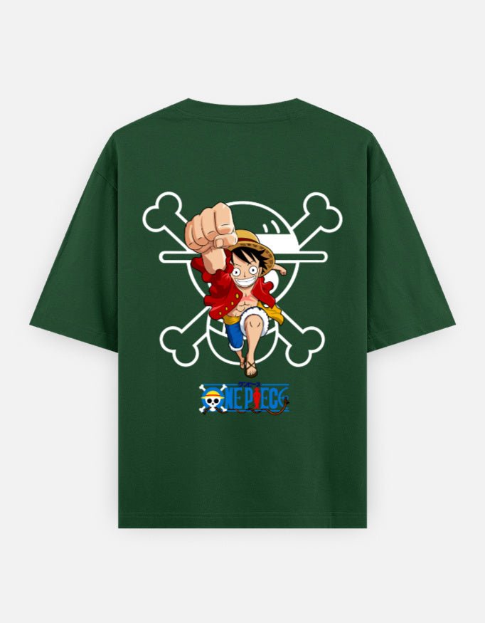 One piece | Captain Luffy | Unisex Oversized Classic T-Shirt - v-9h2k3iOOaVZV2sMOMhctubTVrgPd93uc - KTK ZONE