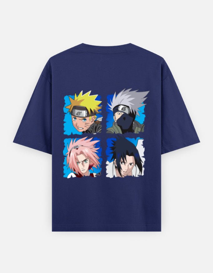 Naruto|team 7 or team kakashi|Unisex Oversized Classic T-Shirt - v-9h2k3iOOaVZV2sMKNhQpubTVqQ_W8XWb - KTK ZONE