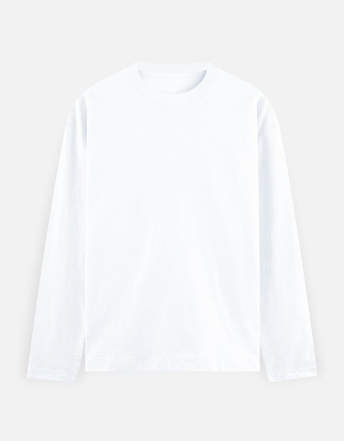 Minimalist | Plain series | Men's Full Sleeve T-Shirt - v-9h2k3iOOaVZV2sQNMxEtubTVrwnZ8nqV - KTK ZONE