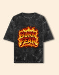 Burn Fear | Acid wash | Unisex Acid Washed Oversized Tee - v-9h2k3iOOaVZV288NNhIpubTWqQ3d-Had - KTK ZONE