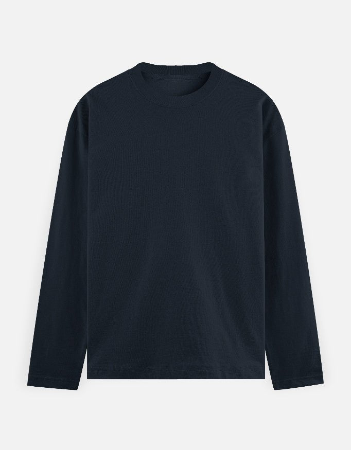 Minimalist | Plain series | Men's Full Sleeve T-Shirt - v-9h2k3iOOaVZV2sQNMxEtubTVrwnZ9XKd - KTK ZONE