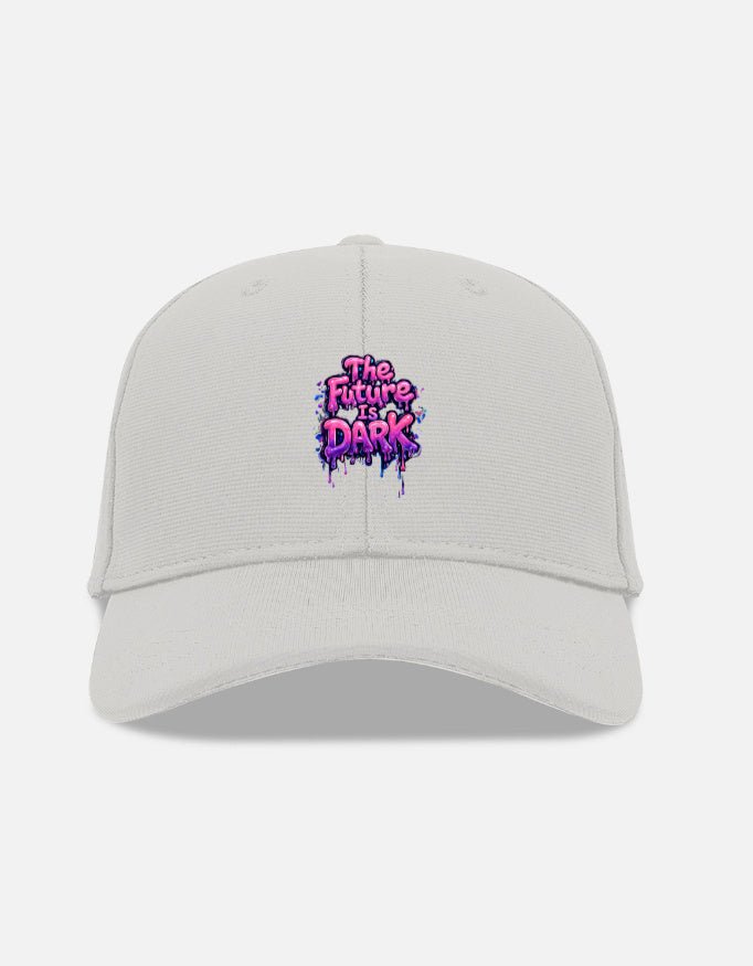 The Future is Dark | BaseBall Ottoman Cap - v-9h2k3iOOaVZV284MNBMvubTWqwjb8Hab - KTK ZONE