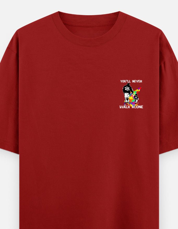 Quotations|Unisex Oversized Classic T-Shirt - v-9h2k3iOOaVZV2s4GMxQuubTUrw3W8Hed - KTK ZONE
