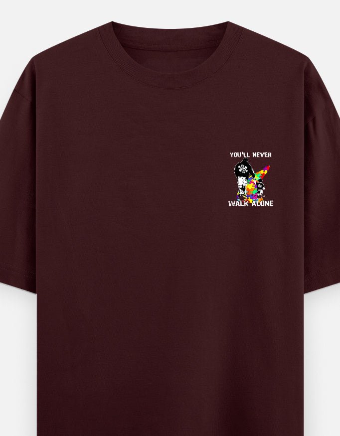 Quotations|Unisex Oversized Classic T-Shirt - v-9h2k3iOOaVZV2s4GMxQuubTUrw3W8Hed - KTK ZONE