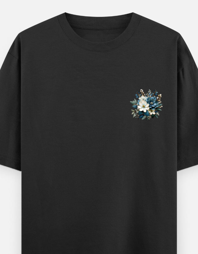 Floral|Unisex Oversized Classic T-Shirt - v-9h2k3iOOaVZW08MIMRUoubTTrQjW8XOe - KTK ZONE