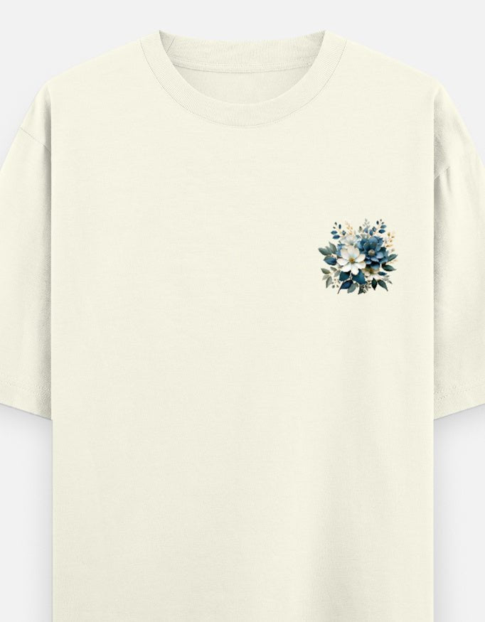 Floral|Unisex Oversized Classic T-Shirt - v-9h2k3iOOaVZW08MIMRUoubTTrQjW8XOe - KTK ZONE